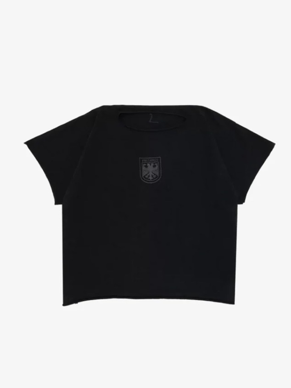 Yeezy Black Short Sleeve Logo Tee